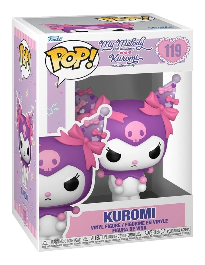 Hello Kitty - Kuromi (Grumpy) 20th Anniversary Pop! image 1