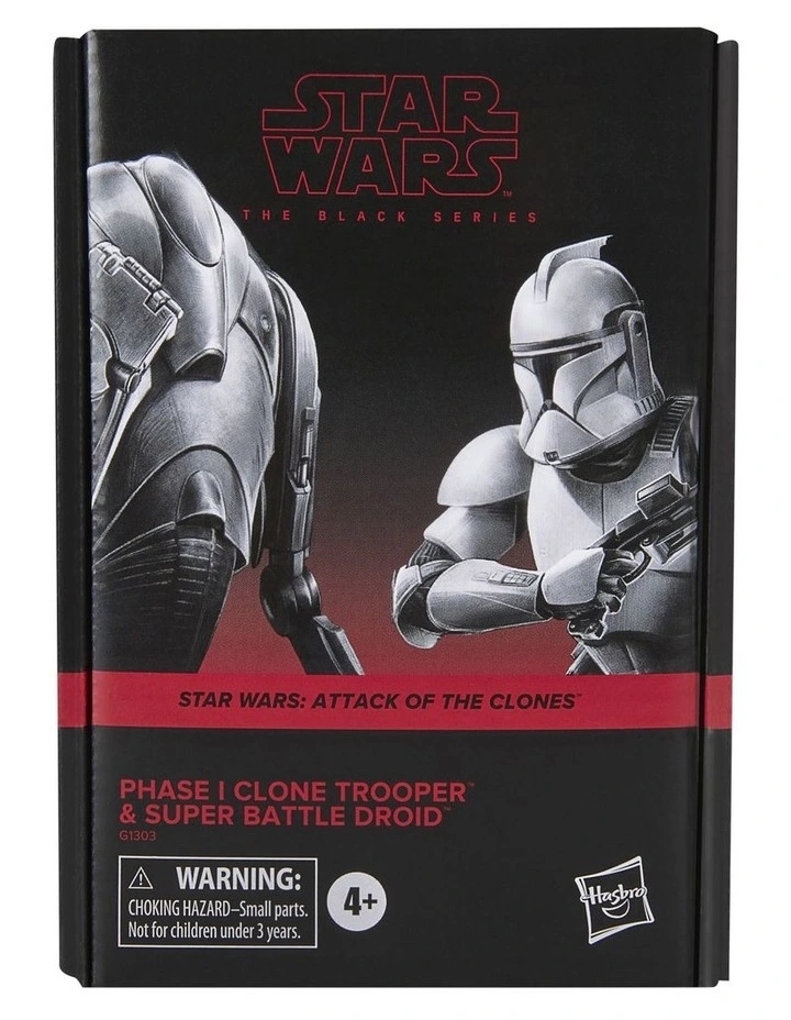 The Black Series Phase I Clone Trooper & Super Battle Droid image 1