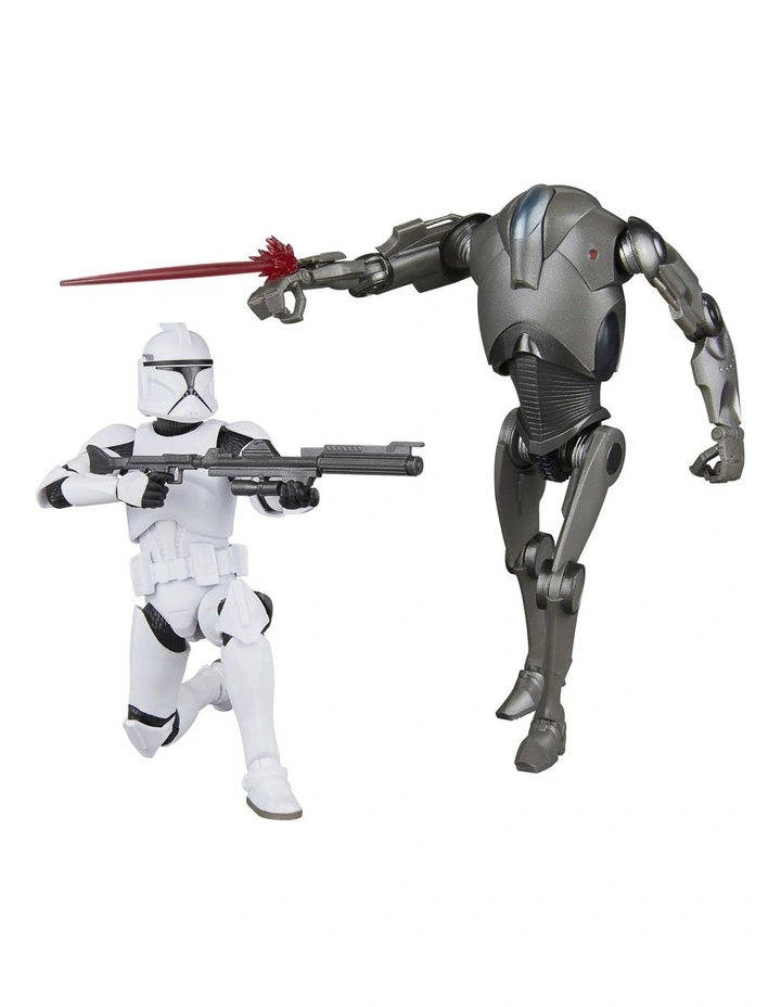 The Black Series Phase I Clone Trooper & Super Battle Droid image 6