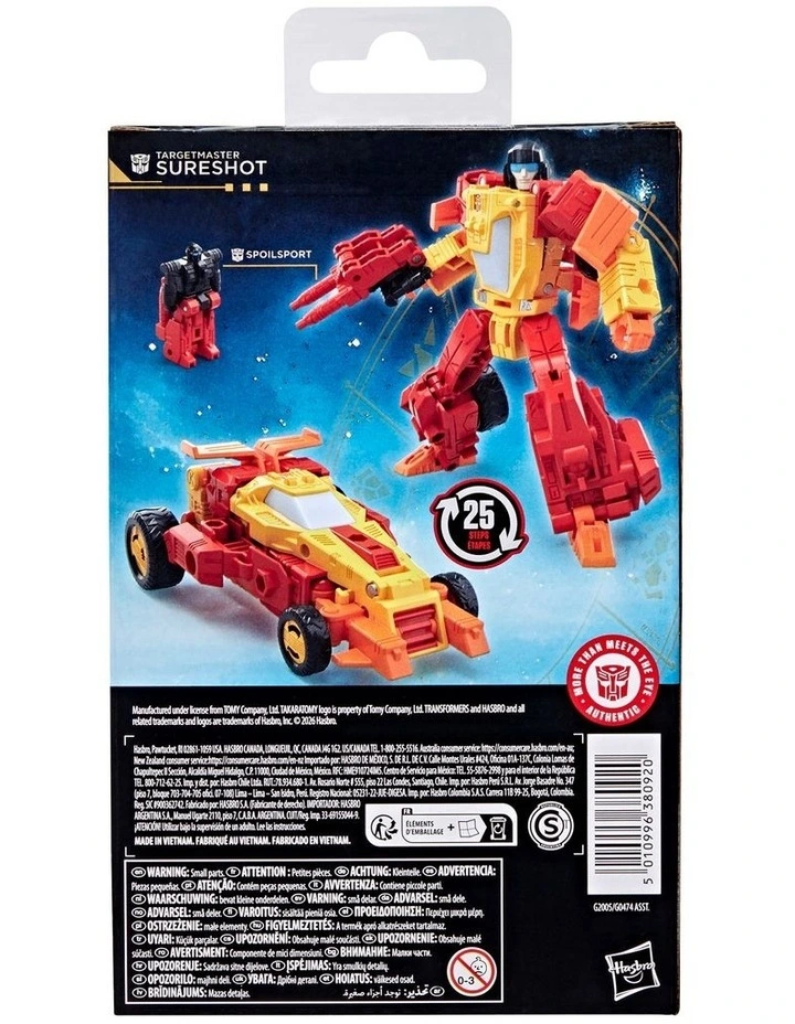 Age Of The Primes Deluxe Class Targetmaster Sureshot image 3