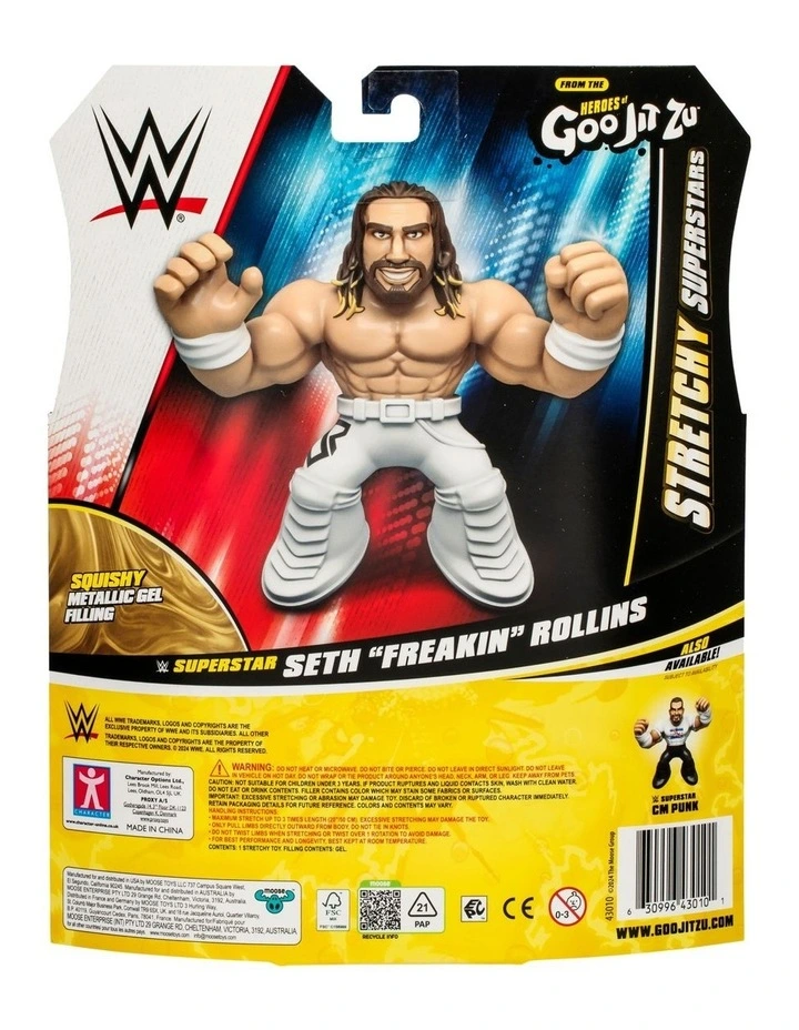 Jit Zu Wwe Stretchy Superstar Hero Pack Assorted image 6