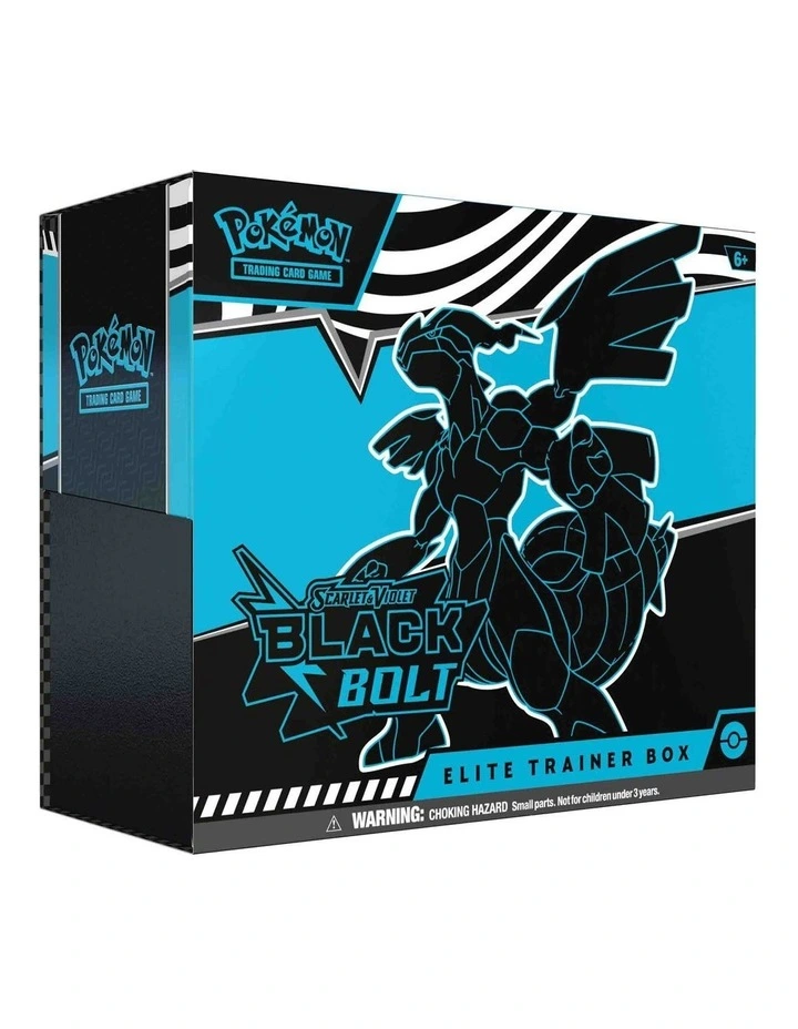 TCG Scarlet And Violet in Black Bolt Elite Trainer Box image 1
