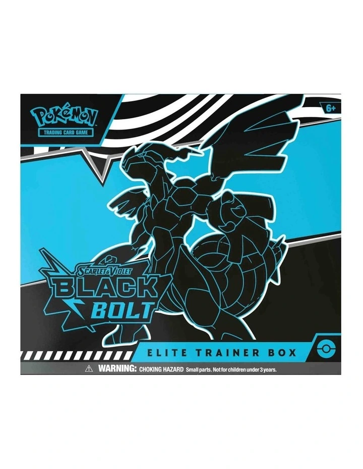 TCG Scarlet And Violet in Black Bolt Elite Trainer Box image 2