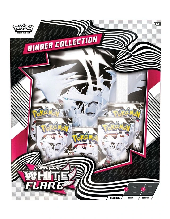 Pokmon TCG Scarlet and Violet White Flare Binder Collection image 1