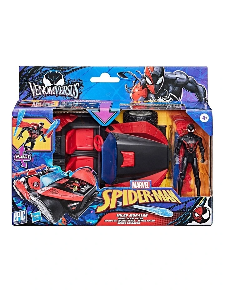 VenomVersus Spider-Man Epic World of Action Miles Morales Remix Blast Racer image 1