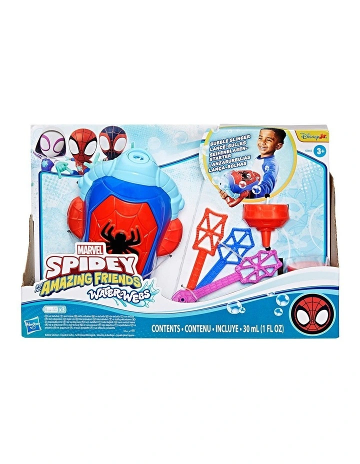 Spidey and His Amazing Friends Water-Webs Bubble Slinger image 1