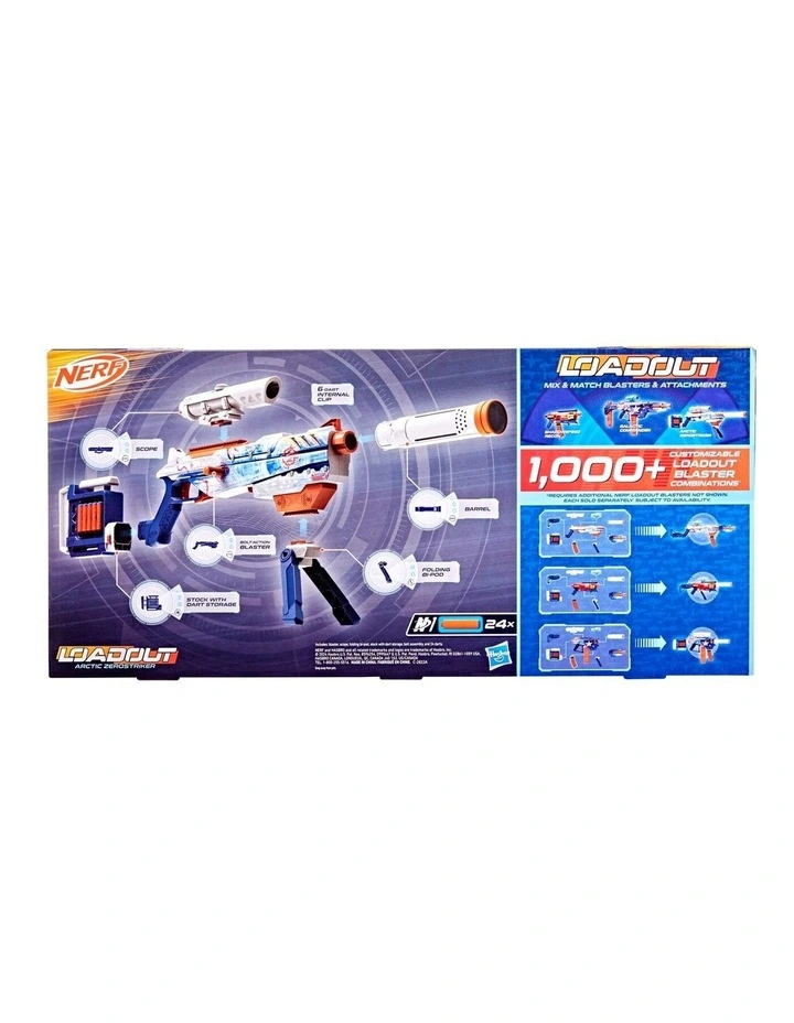 Loadout Arctic Zerostriker Blaster Toy image 3