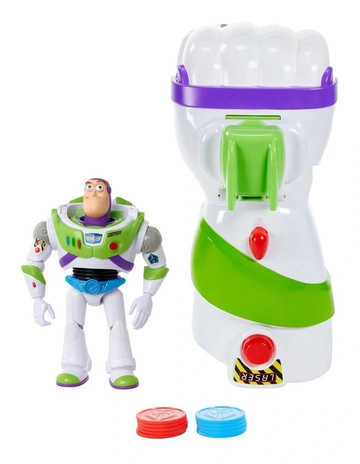 Toy Story Buzz Lightyear 18cm Figure & Punch Launcher Toy image 2