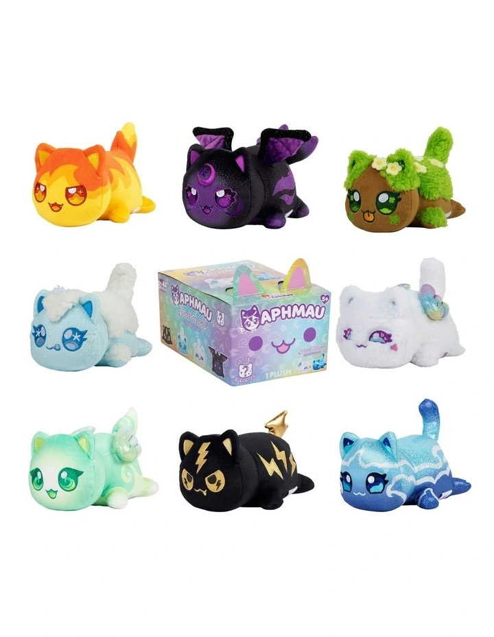 Aphmau Mystery Series 8 (Elemental) Mee Meows Plush Toys 6-inch image 1