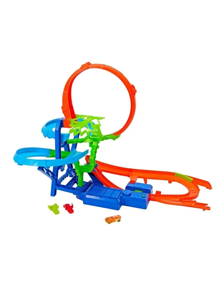 Stunt Tracks Mid-Air Crash Playset image 2