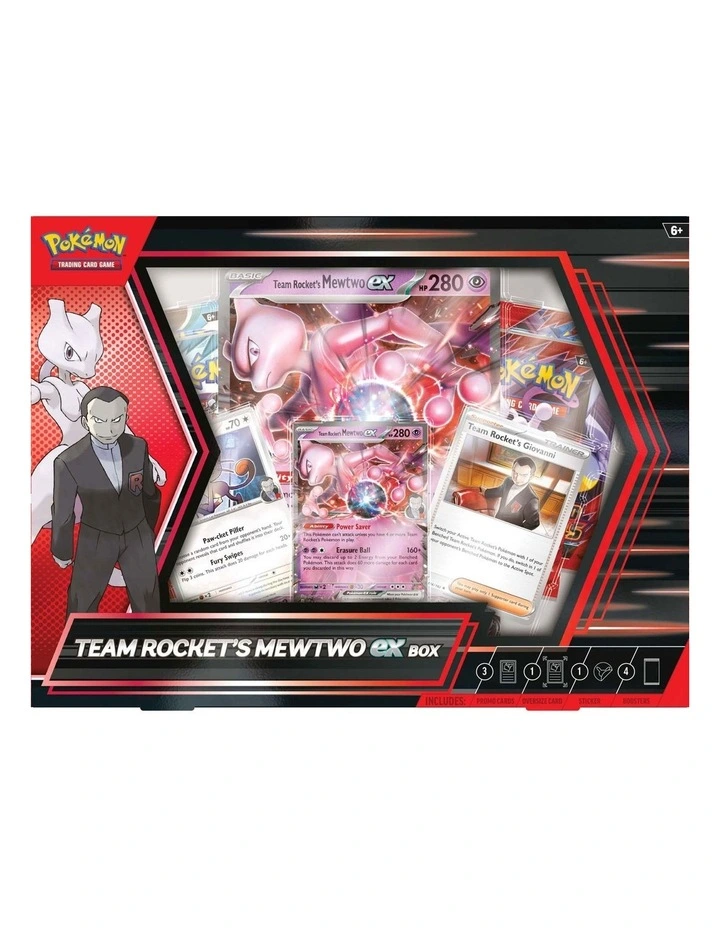 TCG: Team Rockets Mewtwo Ex Box image 2