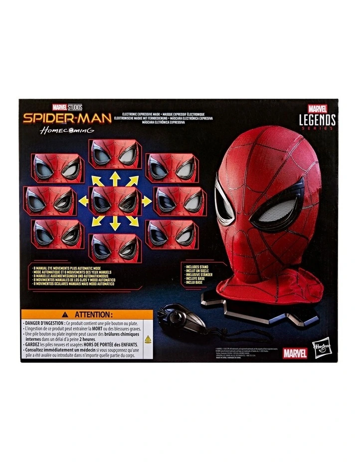 Legends Series Spider-Man Electronic Expressive Mask image 3