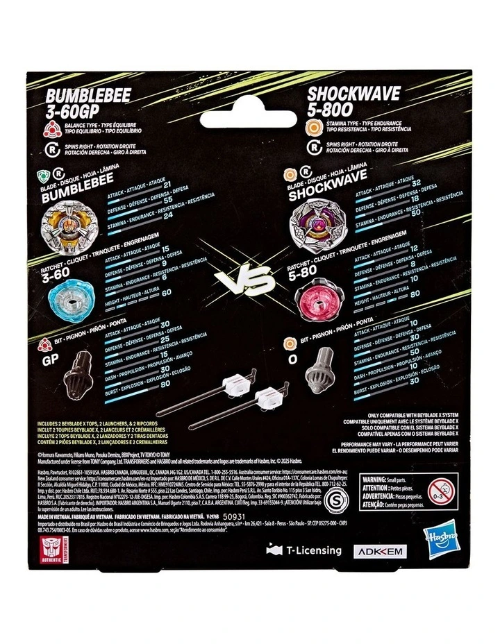 Collab Bumblebee 3-60GP Vs Shockwave 5-80O image 3