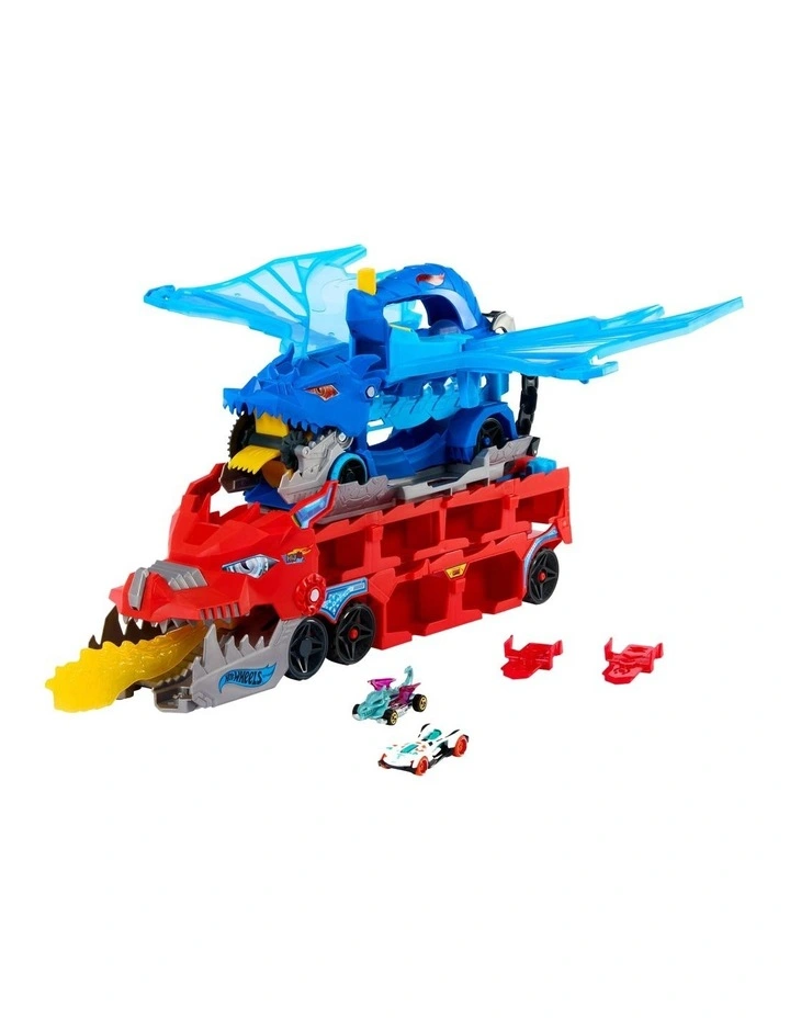 City Hot Wheels Ultimate Dual Dragon Transporter image 2