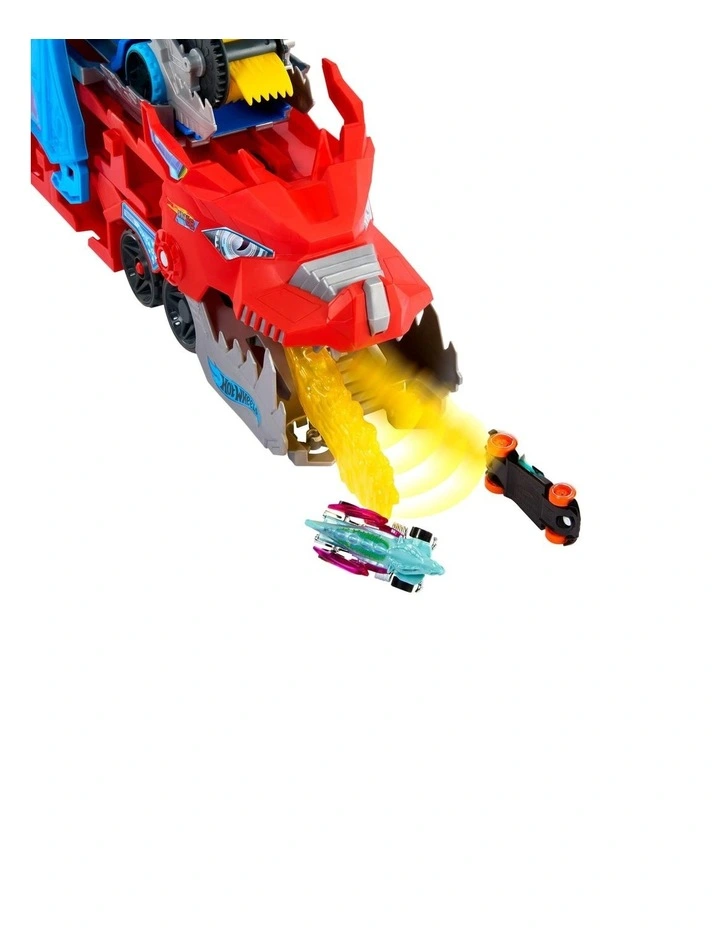 City Hot Wheels Ultimate Dual Dragon Transporter image 4