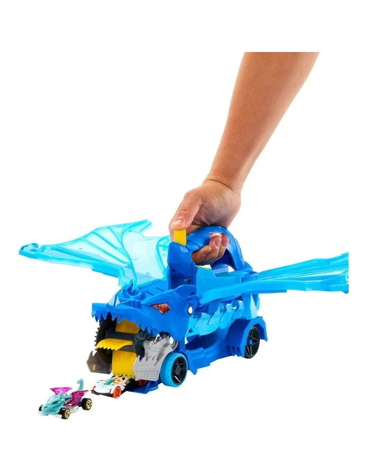 City Hot Wheels Ultimate Dual Dragon Transporter image 6