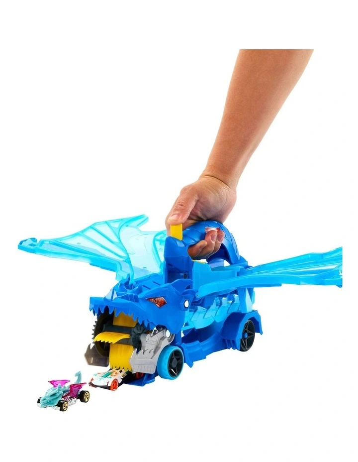 City Hot Wheels Ultimate Dual Dragon Transporter image 6