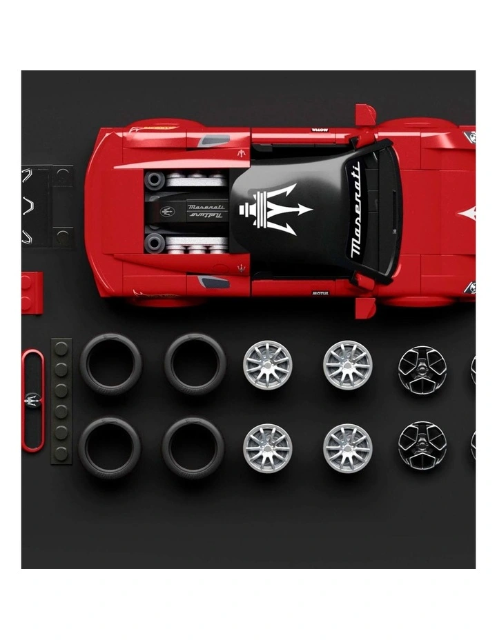 Mattel Brick Shop Maserati MC20 Building Toy Kit image 3
