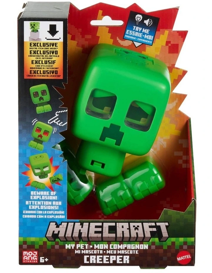 My Pet Creeper Interactive Action Figure Toy image 1