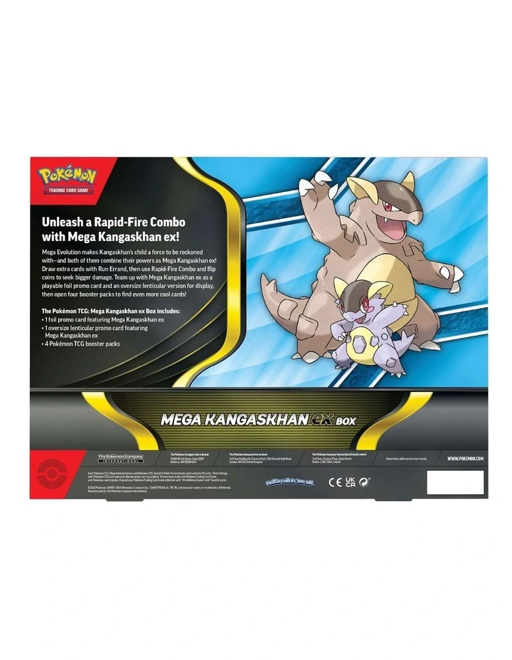TCG: Mega Kangaskhan Ex Box Card Set image 3