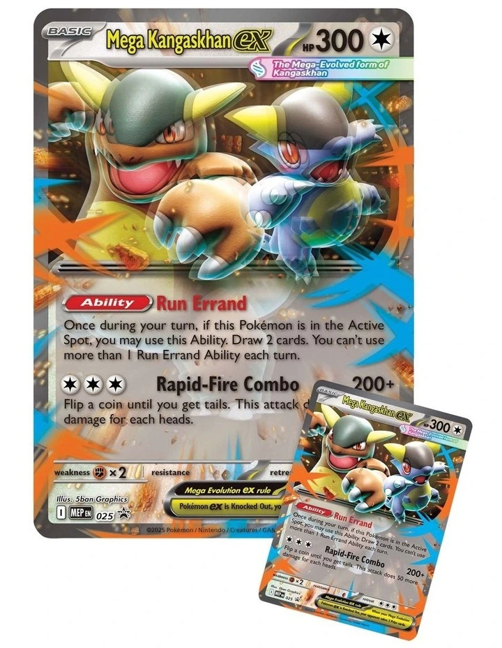 TCG: Mega Kangaskhan Ex Box Card Set image 4