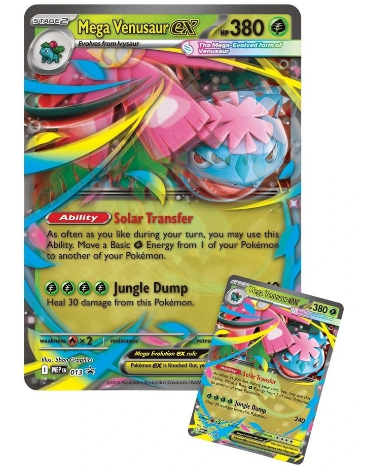 Trading Card Game: Mega Venusaur Ex Premium Collection Box image 4