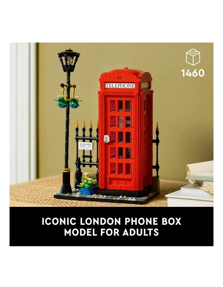Ideas Red London Telephone Box 21347 image 2