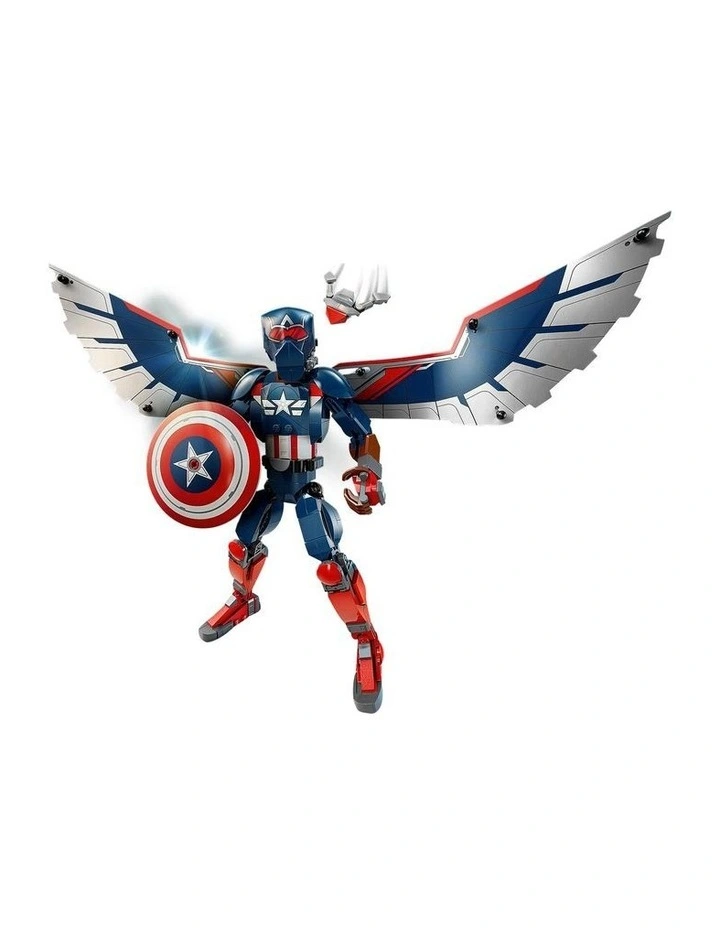 Super Heroes New Captain America Construction Figure 76296 image 2