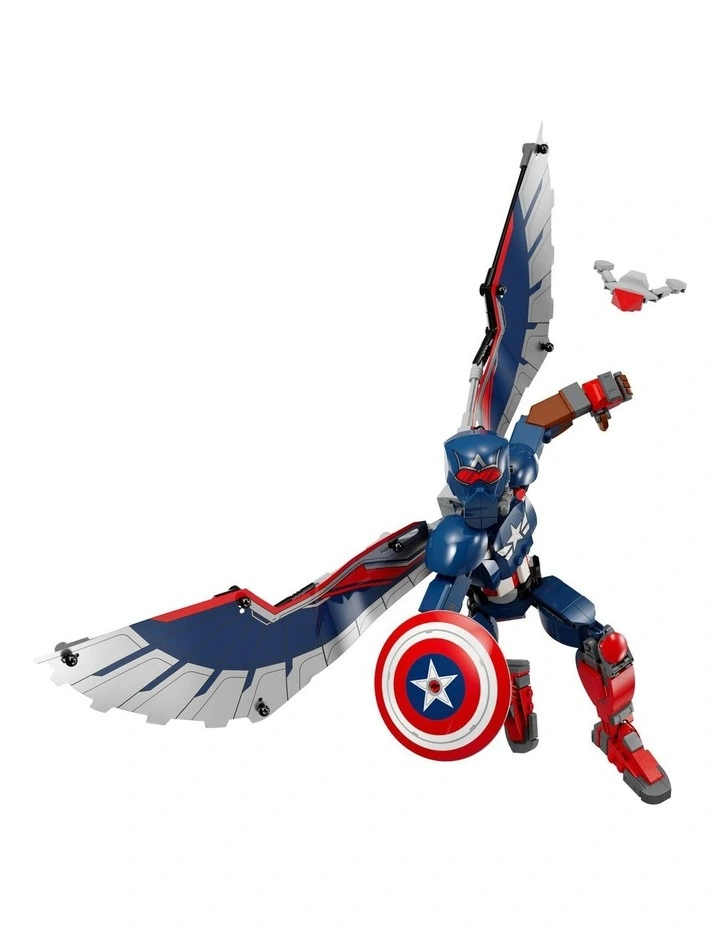 Super Heroes New Captain America Construction Figure 76296 image 6