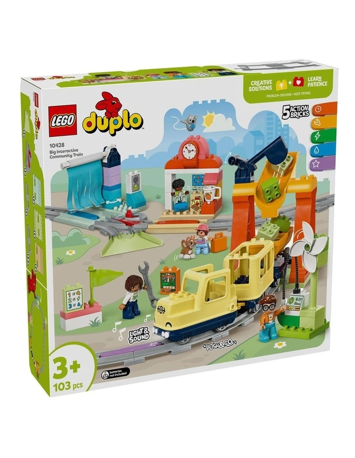 Duplo Town Big Interactive Community Train 10428 image 1