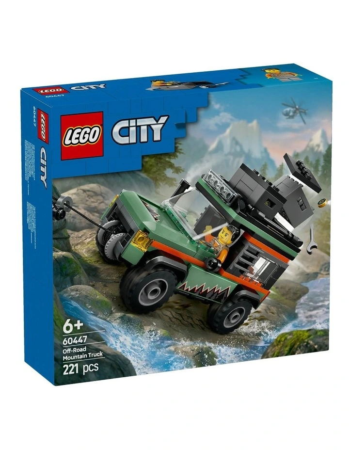 City Off Road 4x4 Mountain Truck 60447 Adventure Toy image 1