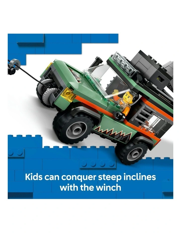 City Off Road 4x4 Mountain Truck 60447 Adventure Toy image 3