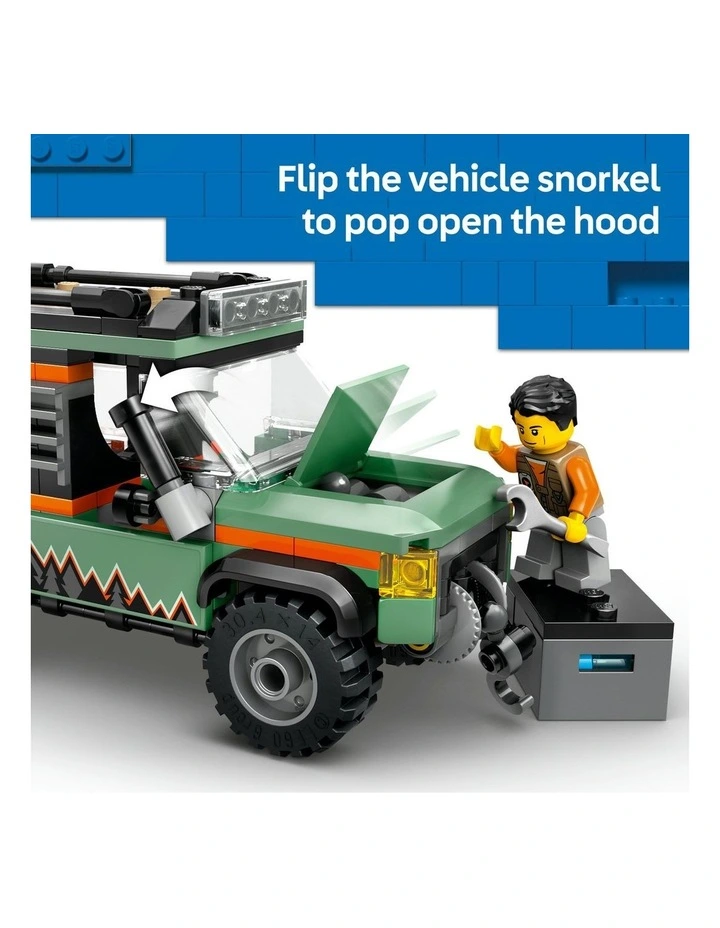 City Off Road 4x4 Mountain Truck 60447 Adventure Toy image 4