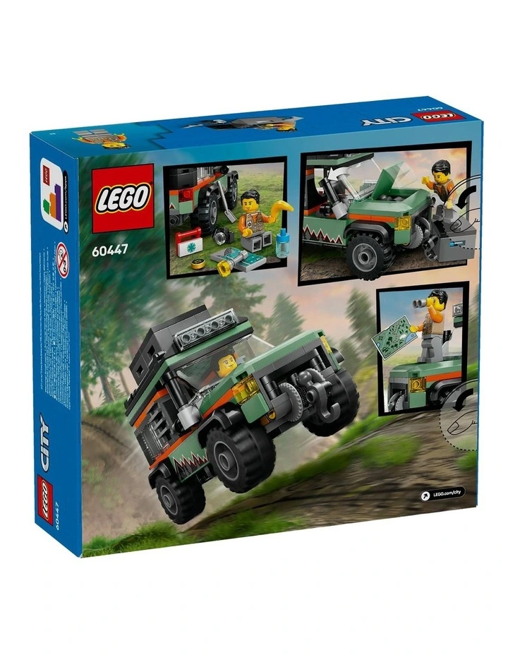 City Off Road 4x4 Mountain Truck 60447 Adventure Toy image 6