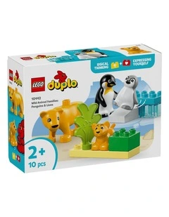 Duplo Town Wild Animal Families Penguins And Lions 10442