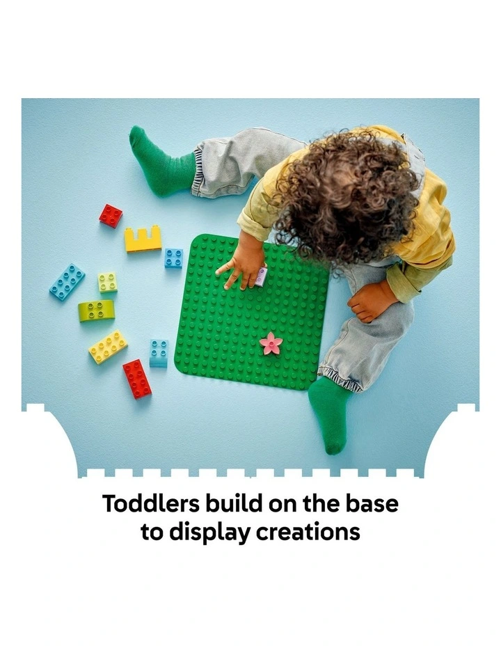 Duplo Classic Green Building Plate 10460 image 4