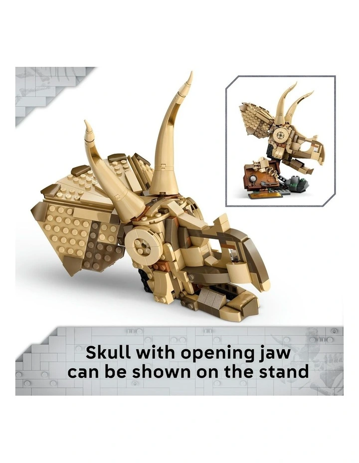 Jurassic World Dinosaur Fossils: Triceratops Skull 76969 image 4
