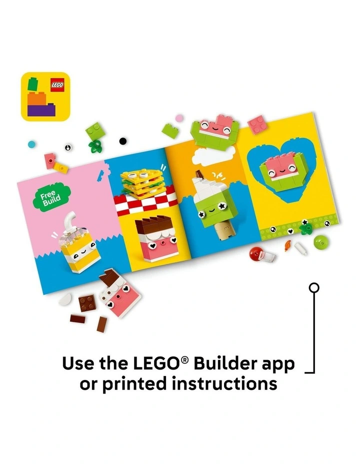 Classic Creative Food Friends Building Set 11039 image 4