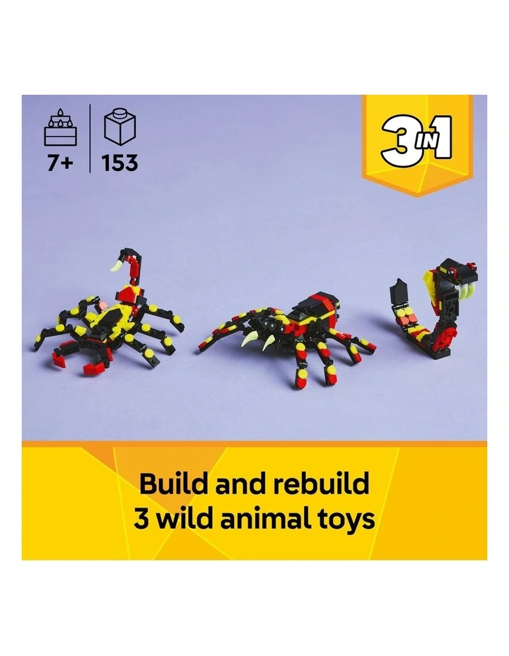 Creator Wild Animals: Surprising Spider 31159 Playset image 2