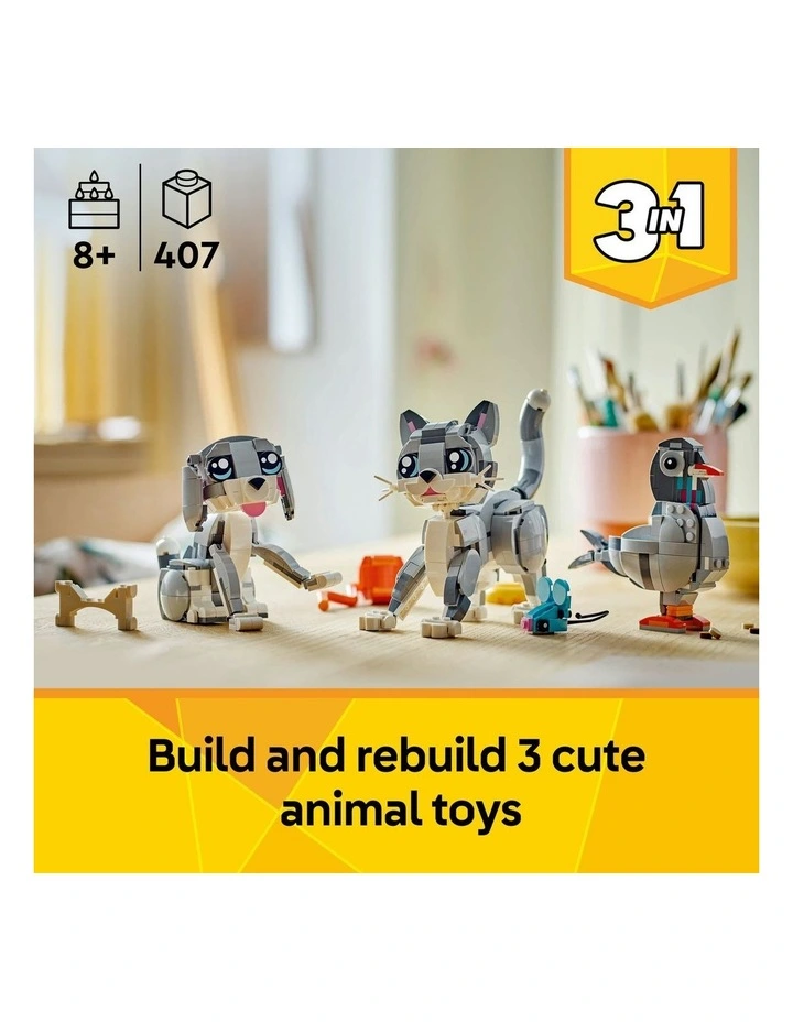 Creator Playful Cat 31163 Building Set image 2