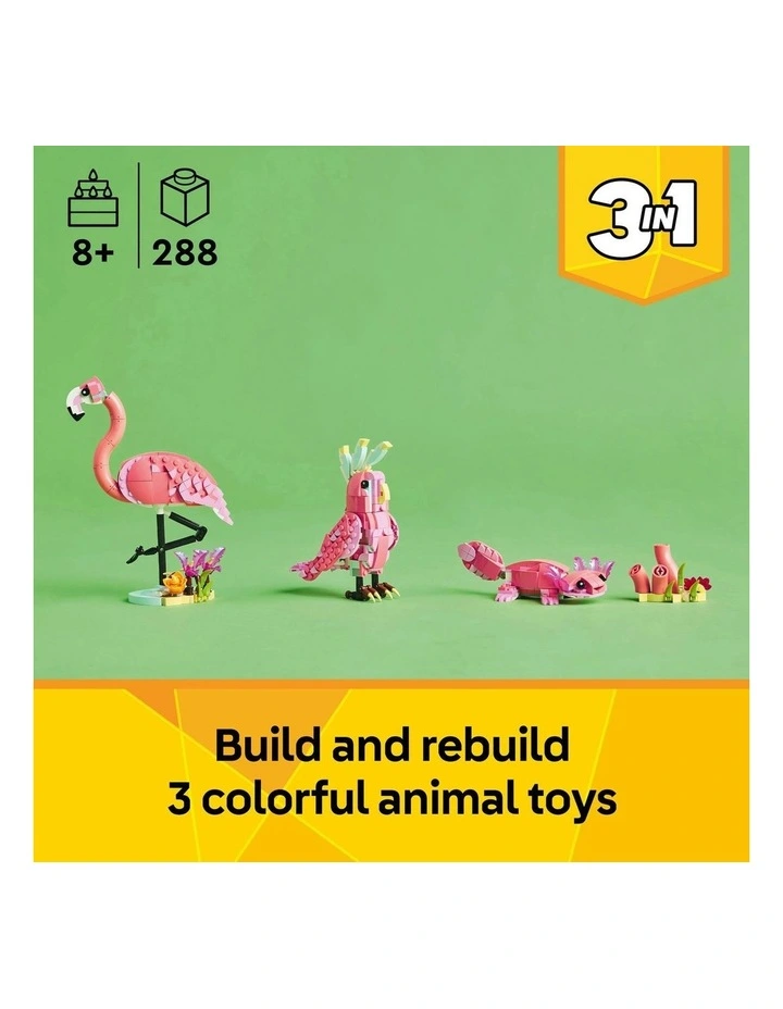 Creator Wild Animals Flamingo 31170 image 2