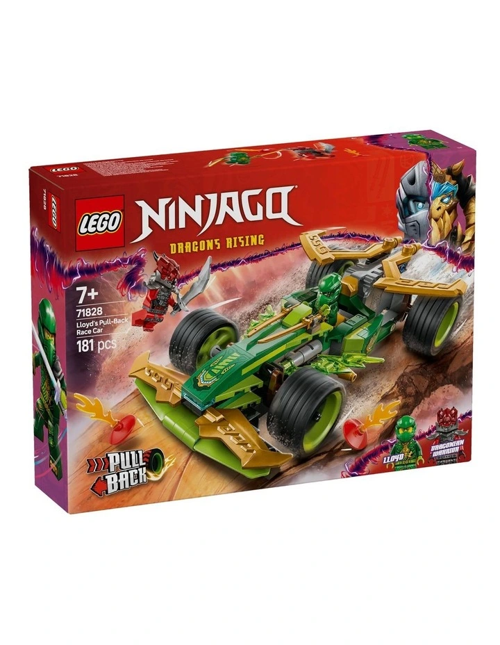 Ninjago Lloyd's Pull-Back Race Car 71828 image 1