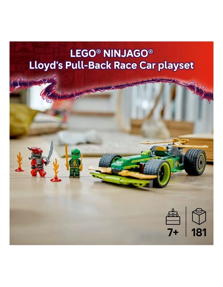 Ninjago Lloyd's Pull-Back Race Car 71828 image 2