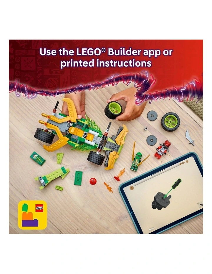 Ninjago Lloyd's Pull-Back Race Car 71828 image 6