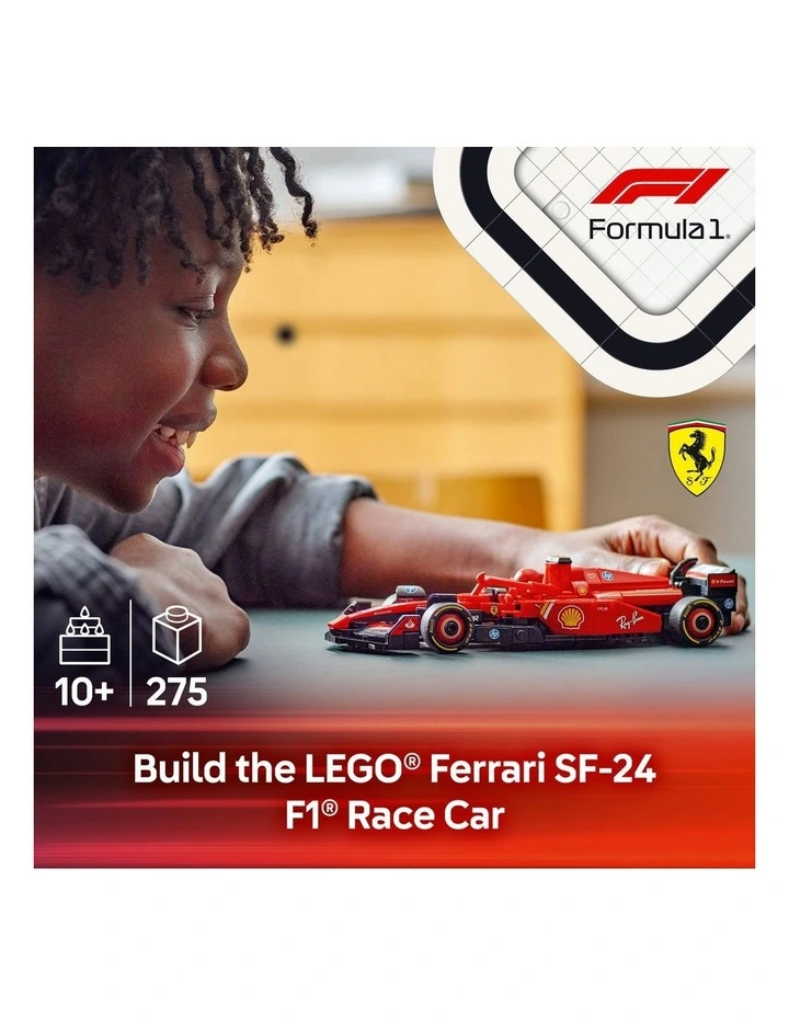 Speed Champions Ferrari SF-24 F1 Race Car 77242 image 2