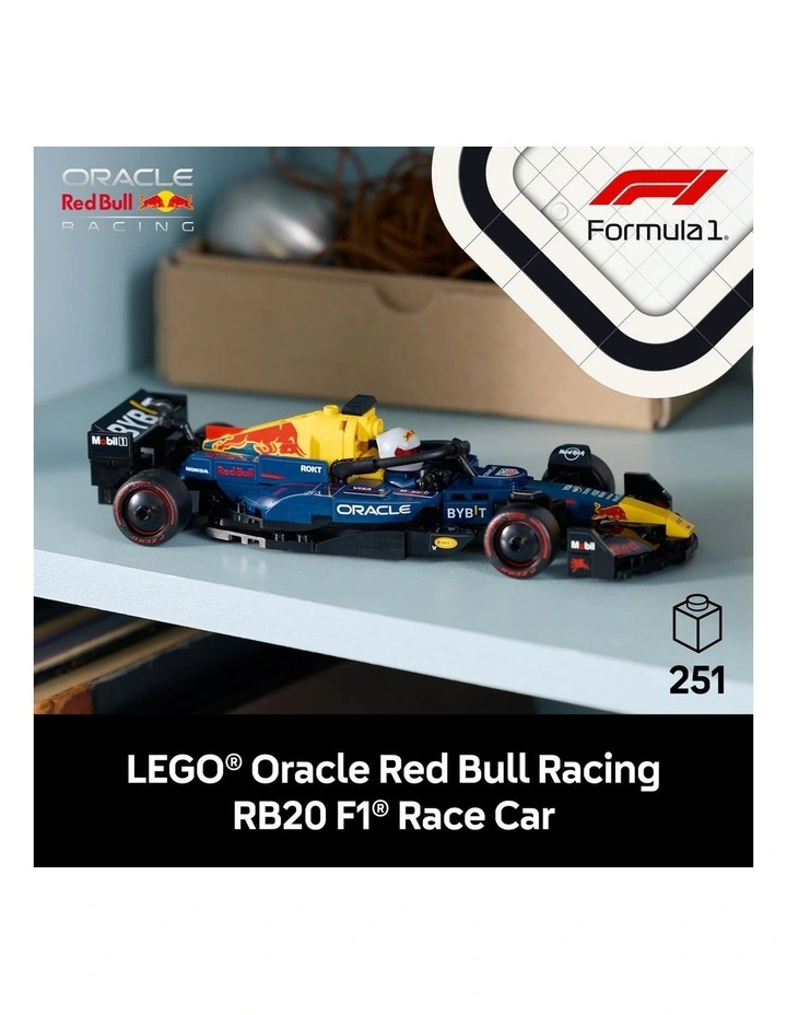 Speed Champions Oracle Red Bull Racing RB20 F1 Race Car 77243 image 2