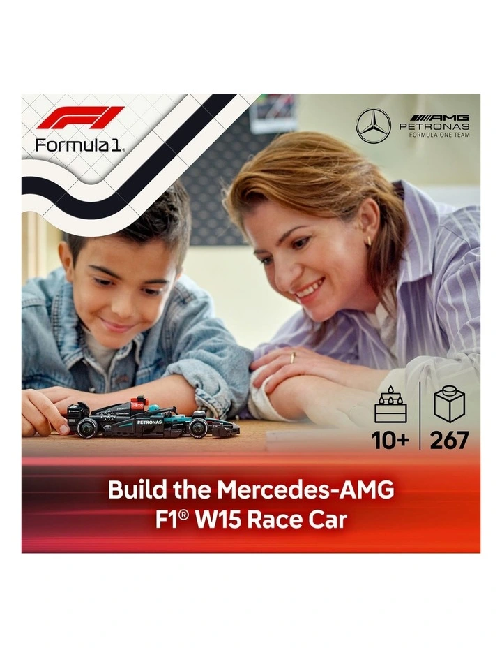 Speed Champions Mercedes AMG F1 W15 Race Car 77244 image 2