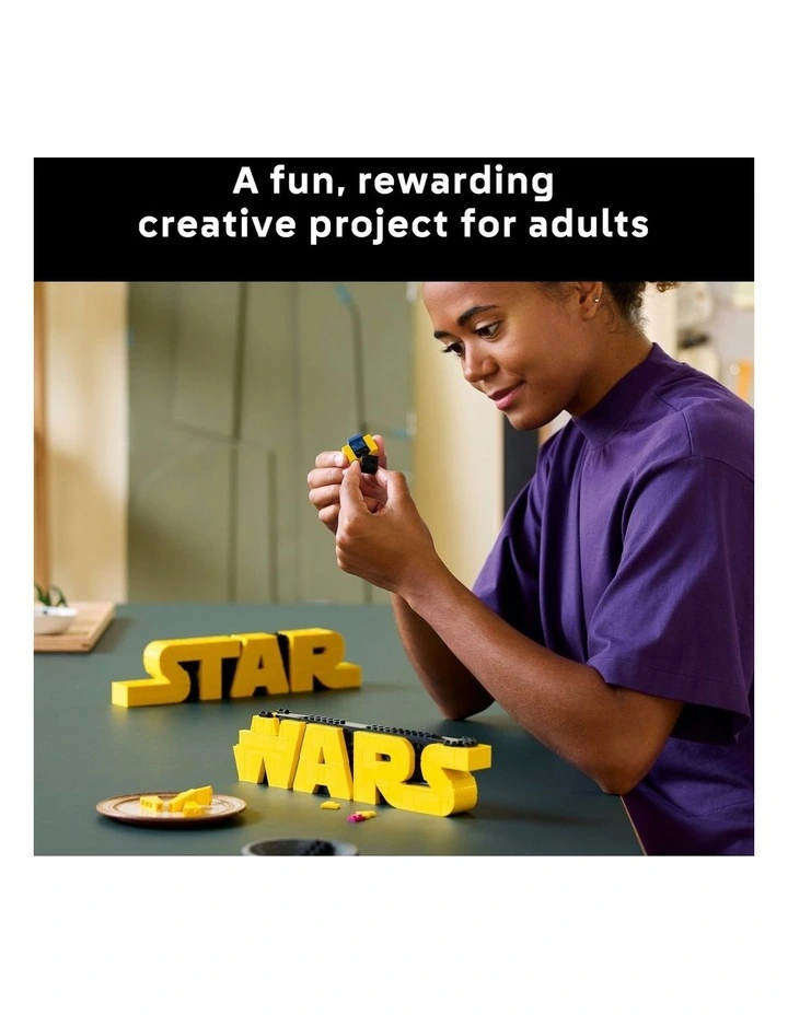 Star Wars 75407 Brick-Built Logo in Multi image 3