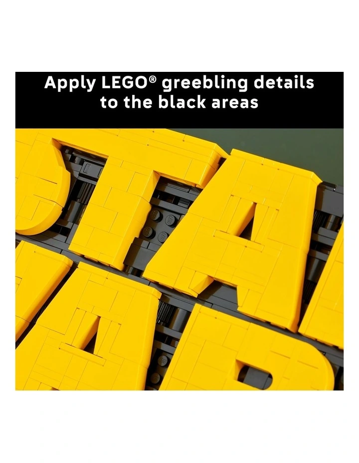 Star Wars 75407 Brick-Built Logo in Multi image 5