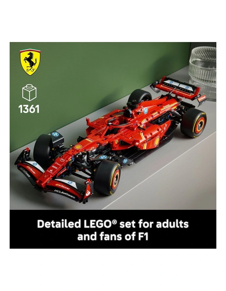 Technic Ferrari SF-24 F1 Car 42207 image 2